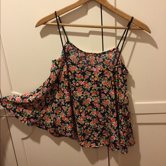 Floral Daisy Chain Swing Tank - Picture 2 of 3